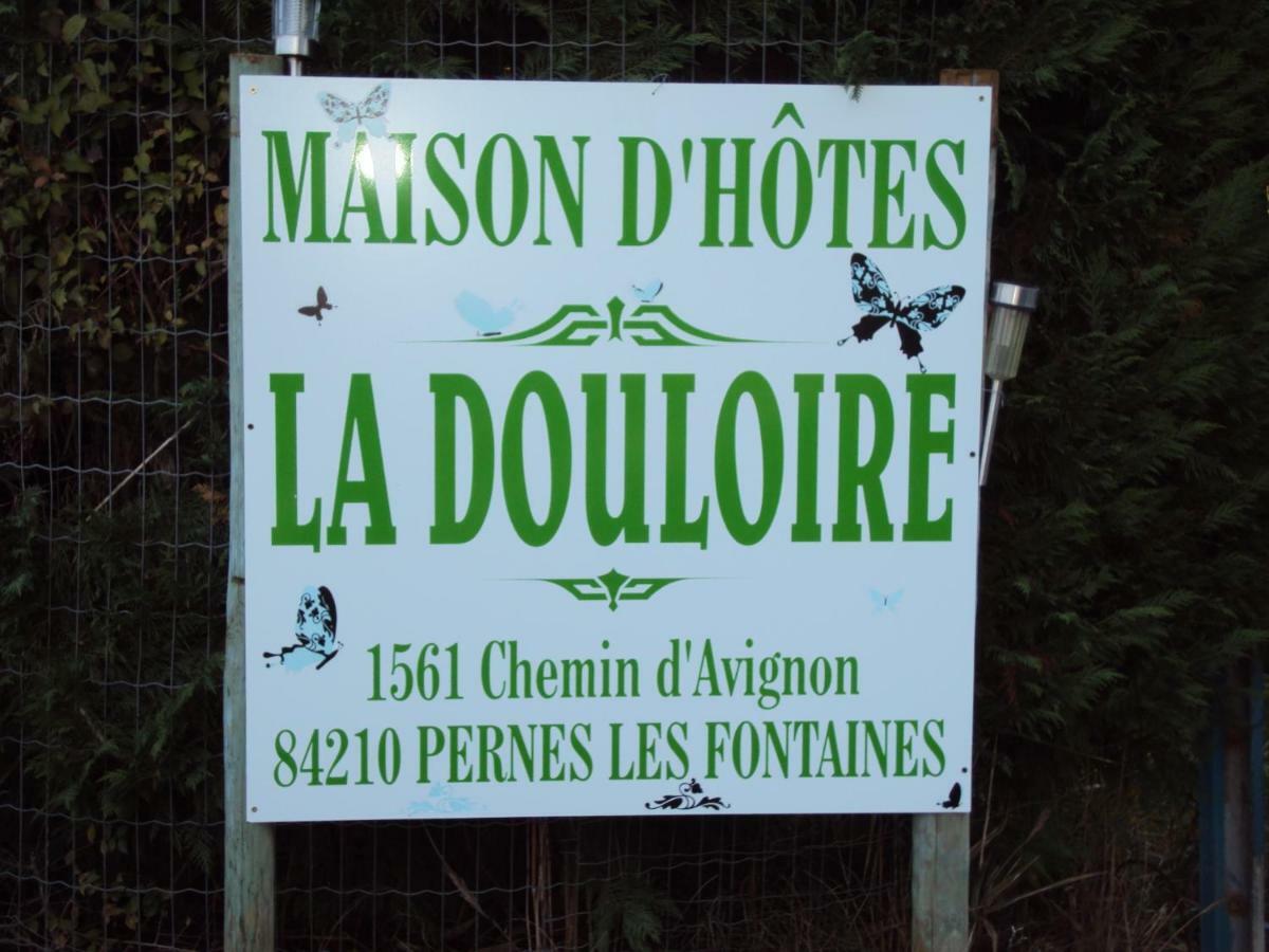 B&B La Douloire Pernes-les-Fontaines Exterior photo